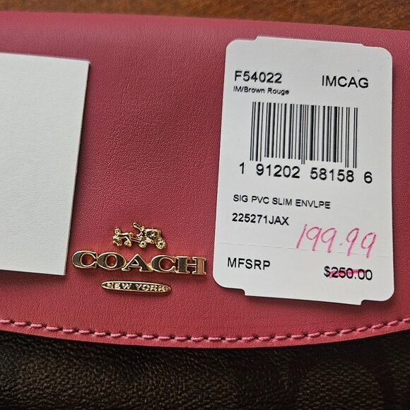 Coach wallet NWT - Picture 6 of 6